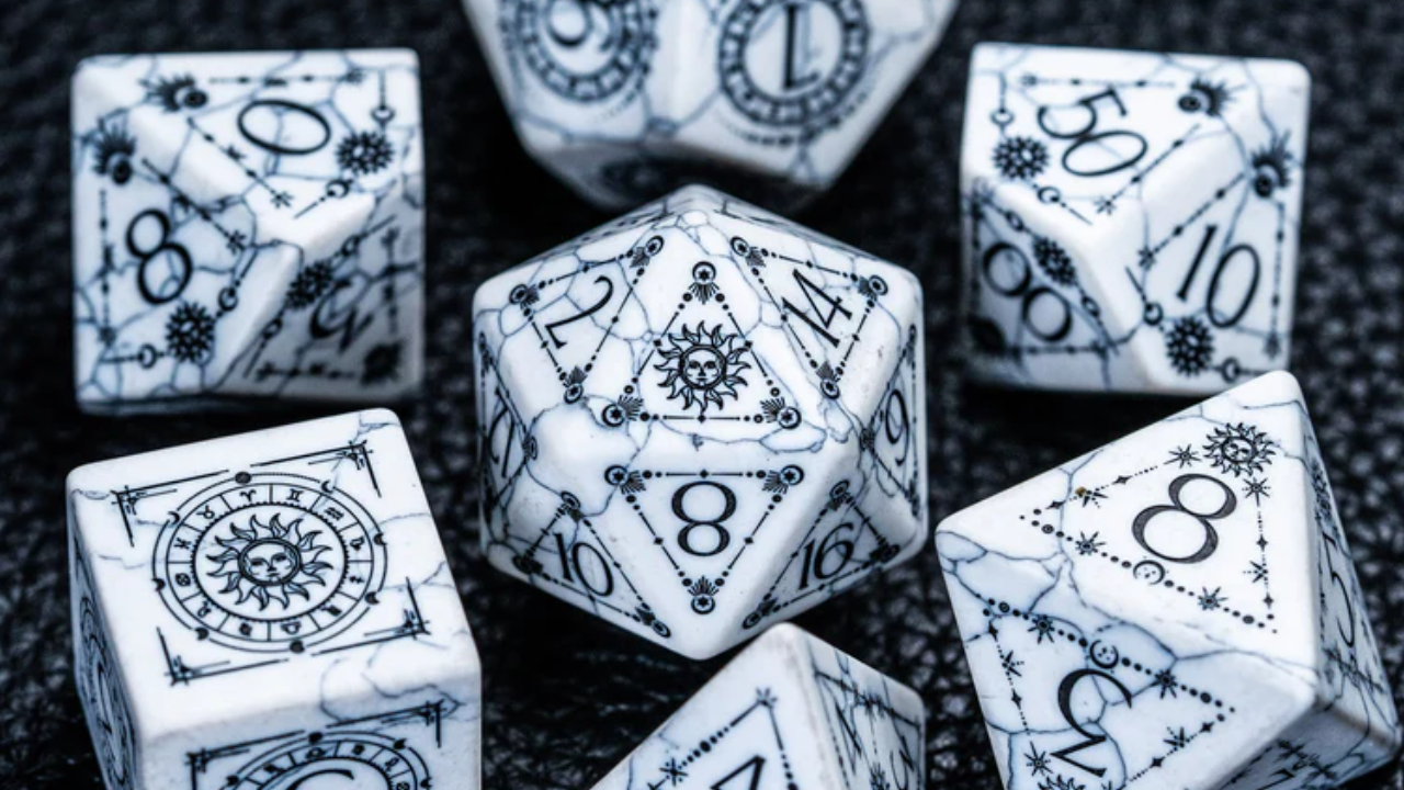 How Should Gemstone Dice Be Cared For?