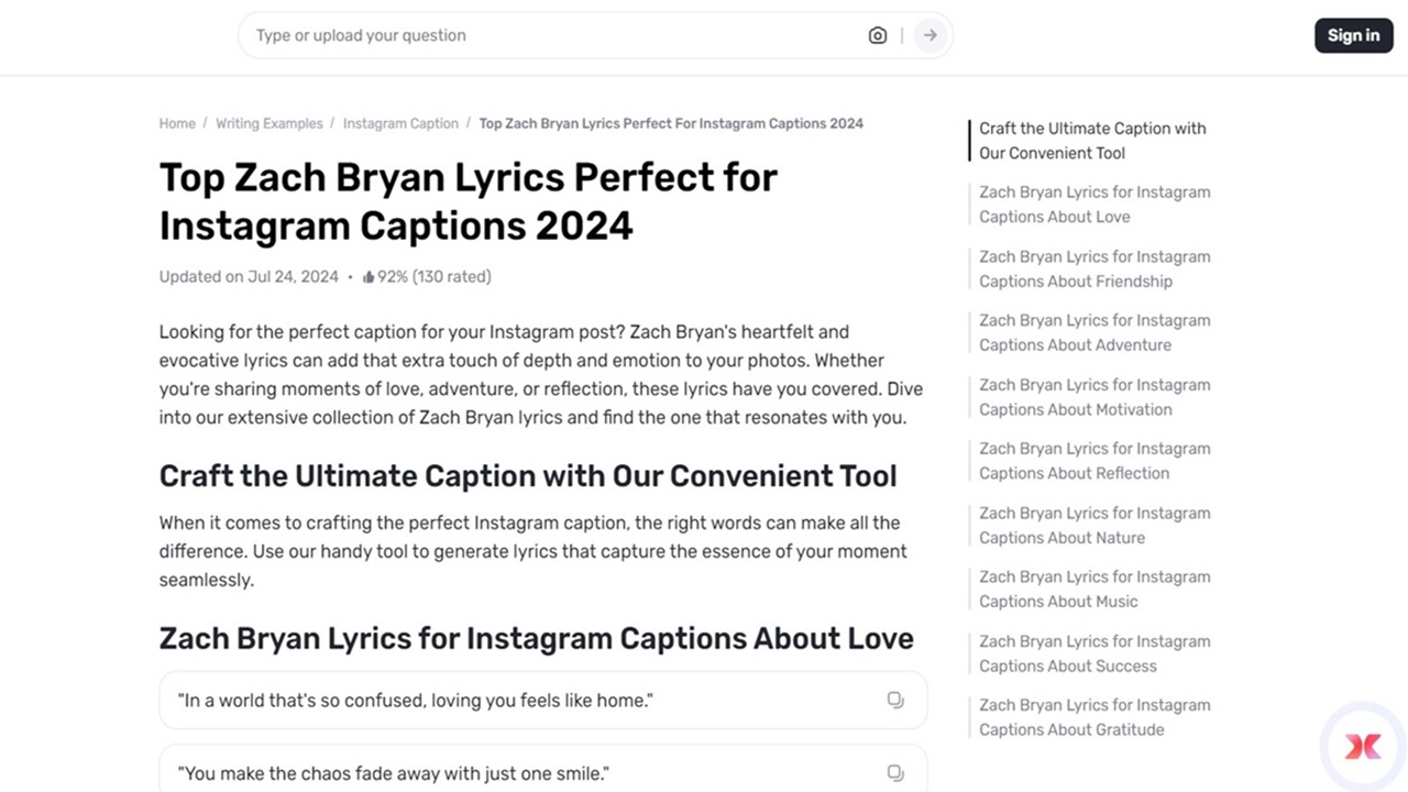 Gauth: Ultimate Tool for Finding the Best Zach Bryan Lyrics for Captions